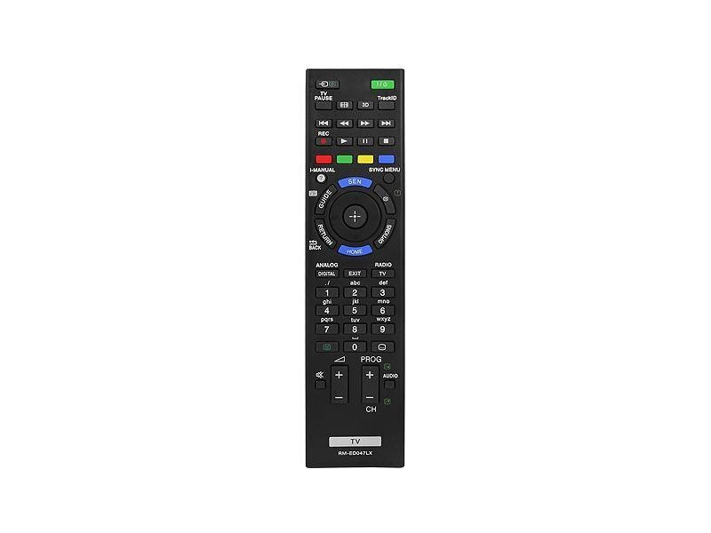 HQ LXP1503 TV remote control LCD/LED SONY RM-ED047 3D Black цена и информация | Smart TV tarvikud | kaup24.ee