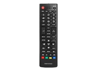 HQ LXP0403 LG TV Universal remote control AKB74475403 / Black hind ja info | Smart TV tarvikud | kaup24.ee