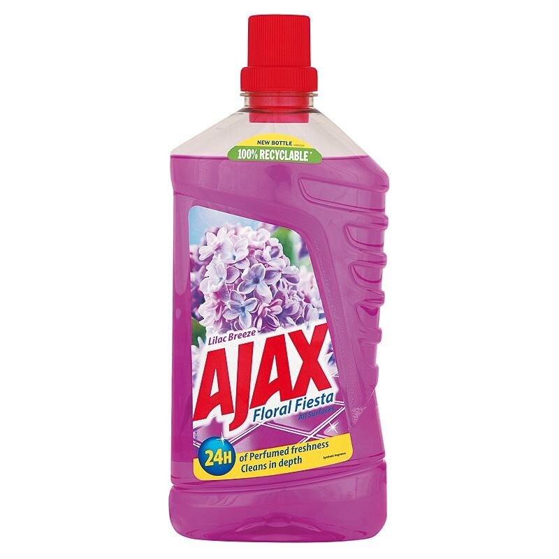 Põrandapesuvahend Ajax Floral Lilac Breeze цена и информация | Puhastusvahendid | kaup24.ee