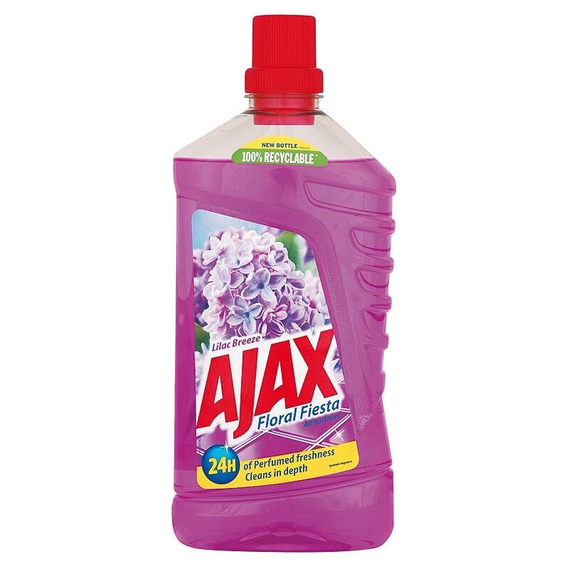 Põrandapesuvahend Ajax Floral Lilac Breeze hind ja info | Puhastusvahendid | kaup24.ee