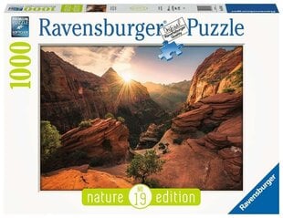 Pusle Ravensburger Zion Canyon USA, 1000 tk hind ja info | Pusled | kaup24.ee