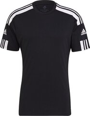 Футболка мужская Adidas Squad 21 Jsy Ss Black GN5720/M, черная цена и информация | Мужские футболки | kaup24.ee