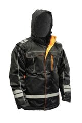 Рабочая зимняя куртка Beaver, черная цена и информация | Садовая одежда | kaup24.ee