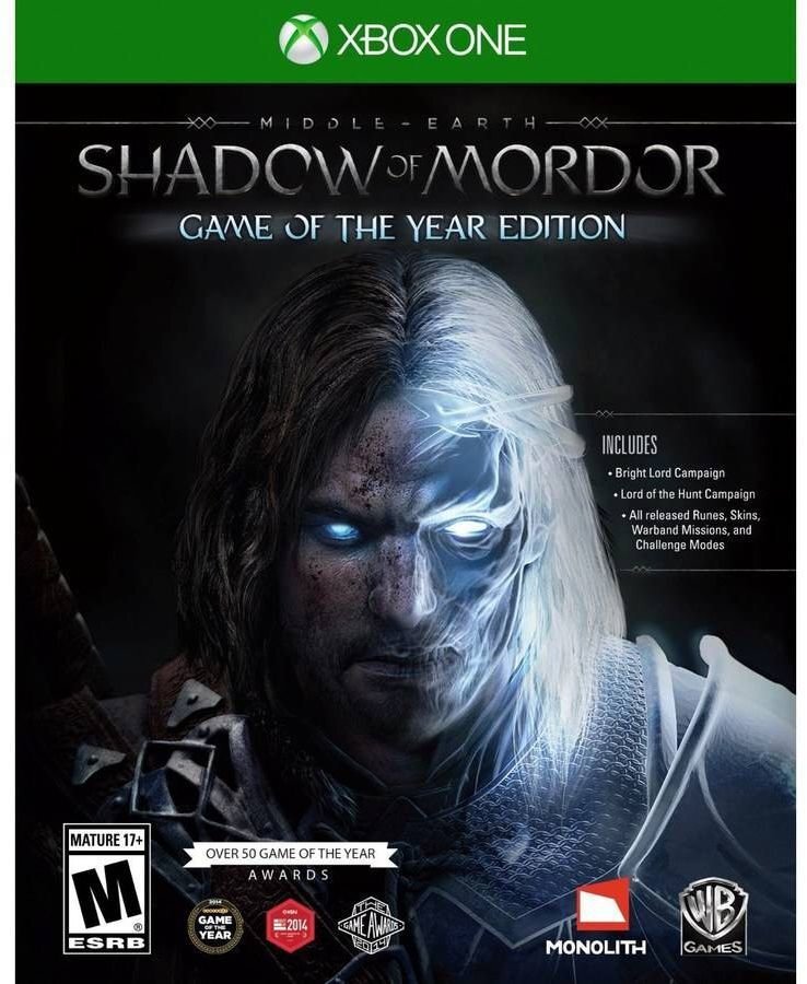 Mäng Xbox One Middle-Earth: Shadow of Mordor Goty цена и информация | Arvutimängud, konsoolimängud | kaup24.ee