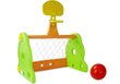 Laste jalgpallivärav korvpallirõngaga, roheline hind ja info | Mänguasjad (vesi, rand ja liiv) | kaup24.ee