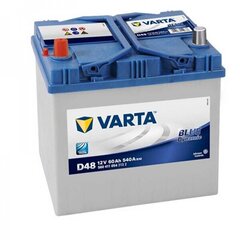 Аккумулятор VARTA BLUE 60AH 540A D48 цена и информация | Батареи | kaup24.ee