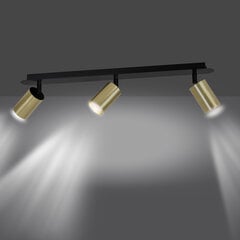 Emibig потолочный светильник Zen 3 Black цена и информация | Потолочные светильники | kaup24.ee
