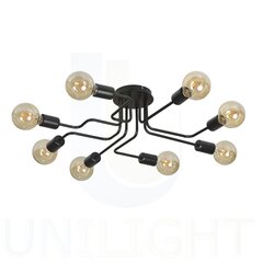 Emibig потолочный светильник Harmony 8 Black цена и информация | Потолочные светильники | kaup24.ee