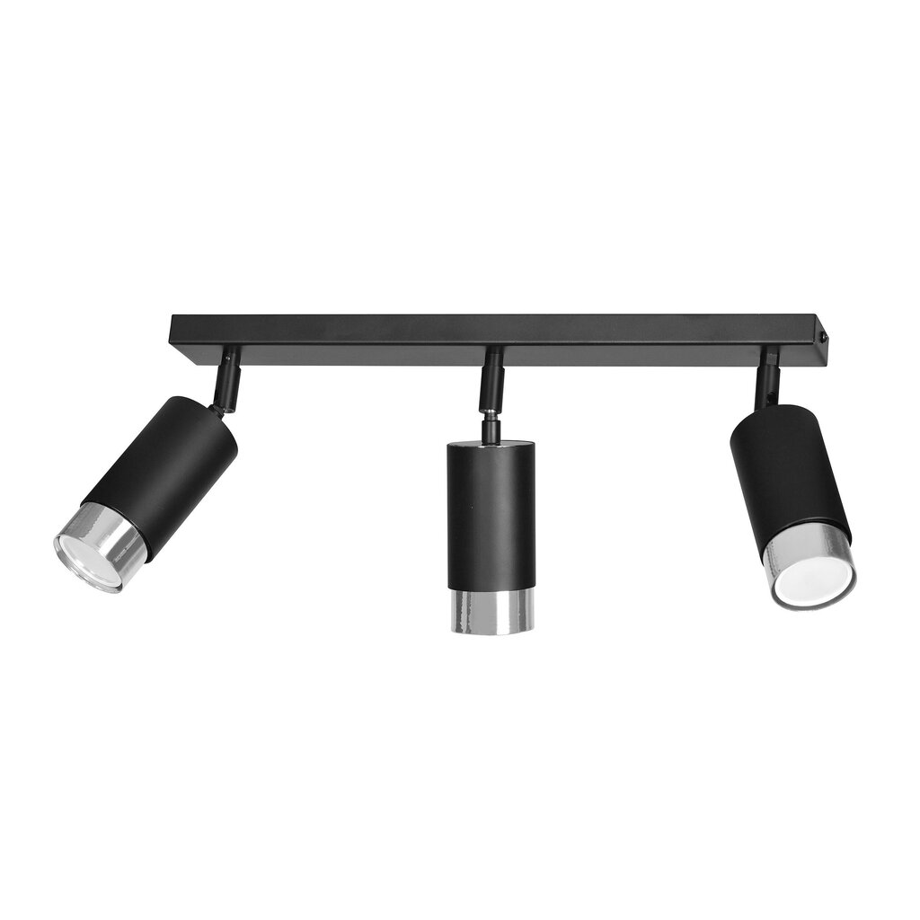 Emibig laelamp Hiro 3 Black-Chrome цена и информация | Laelambid | kaup24.ee