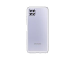 Samsung Galaxy A22 5G A226F Pehme läbipaistev kate läbipaistev EF-QA226TTEGEU hind ja info | Telefoni kaaned, ümbrised | kaup24.ee