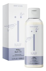 Мягкое масло для ванн для всех типов кожи Naïf Baby & Kids Care, 100 мл цена и информация | Косметика для мам и детей | kaup24.ee