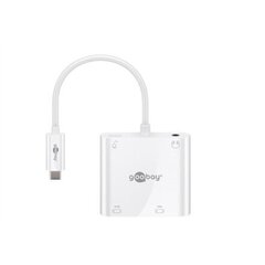 Goobay USB-C multiport adapter HDMI + VG hind ja info | USB jagajad, adapterid | kaup24.ee