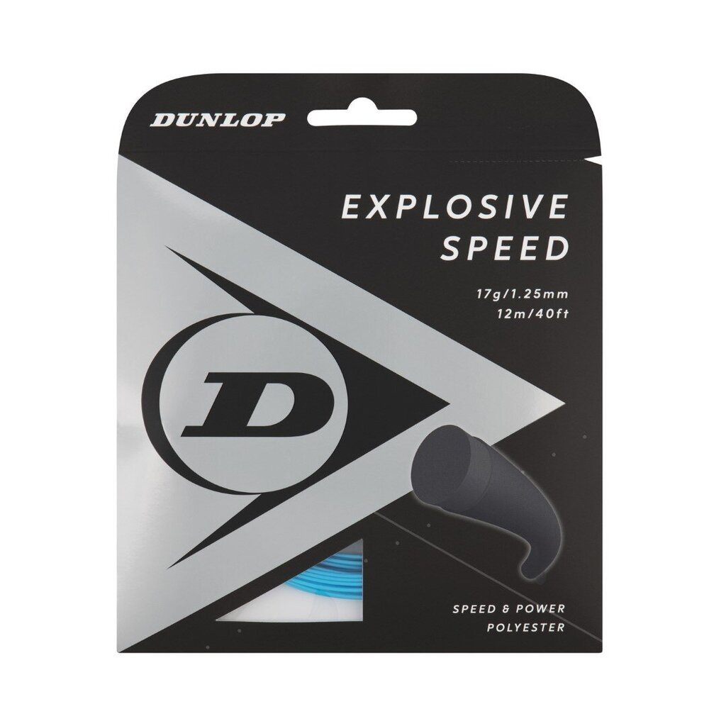 Tennise paelad Dunlop EXPLOSIVE SPEED 1,25mm17G 12M hind ja info | Välitennise tooted | kaup24.ee