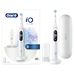 Oral-B iO7 Series White Alabaster hind ja info | Elektrilised hambaharjad | kaup24.ee