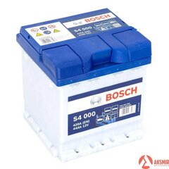 Aku Bosch 44Ah 420A S4000 цена и информация | Аккумуляторы | kaup24.ee