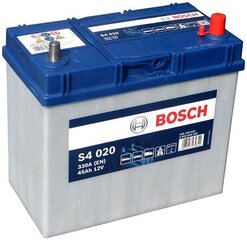 Аккумулятор Bosch 45Ah 330A S4020 цена и информация | Аккумуляторы | kaup24.ee