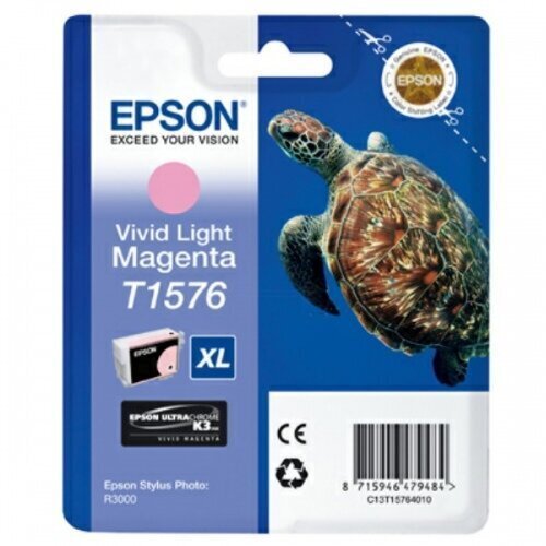 Epson T1576 Vivid Light Magenta Light ma hind ja info | Tindiprinteri kassetid | kaup24.ee