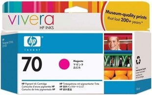 HP 70 чернила magenta 130 мл Vivera цена и информация | Картриджи для струйных принтеров | kaup24.ee