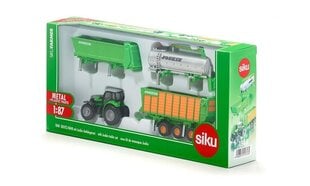 Siku Deutz traktor järelhaagisega цена и информация | Игрушки для мальчиков | kaup24.ee