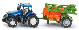Трактор с прицепным распылителем Siku цена и информация | Развивающий мелкую моторику - кинетический песок KeyCraft NV215 (80 г) детям от 3+ лет, бежевый | kaup24.ee