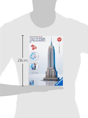 Ravensburger 3D puzzle 216 tk Empire State Building hind ja info | Pusled | kaup24.ee