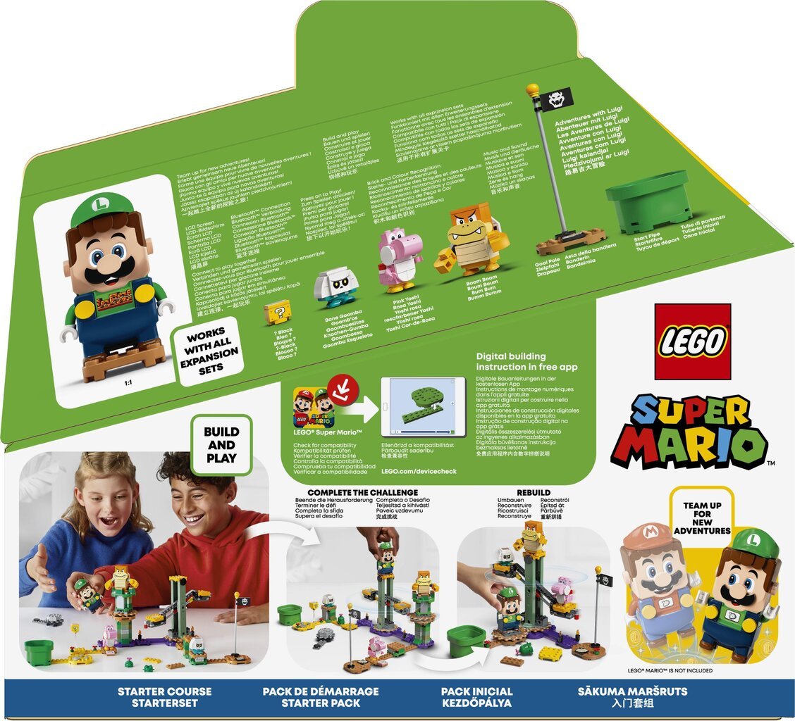 71387 LEGO® Super Mario Seiklused Luigi stardipaketiga цена и информация | Klotsid ja konstruktorid | kaup24.ee