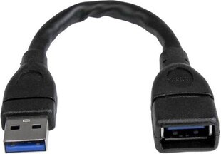 STARTECH 15cm USB 3.0 Extension Cable hind ja info | USB jagajad, adapterid | kaup24.ee