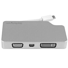 STARTECH USB-C to VGA, DVI, HDMI or mDP hind ja info | USB jagajad, adapterid | kaup24.ee