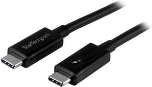 STARTECH 2m Thunderbolt 3 20Gbps Cable hind ja info | Mobiiltelefonide kaablid | kaup24.ee