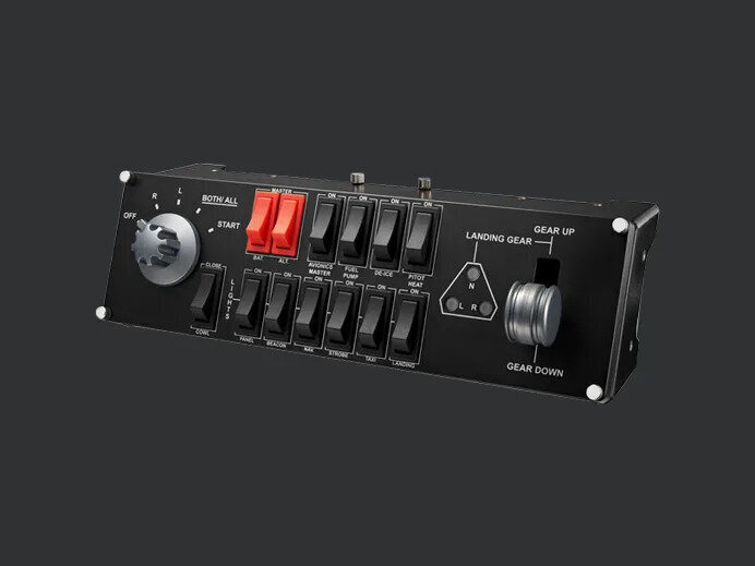 Logitech G Flight Switch Panel hind ja info | Mänguroolid | kaup24.ee