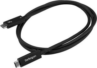 STARTECH 1m Thunderbolt 3 USB C Cable hind ja info | Mobiiltelefonide kaablid | kaup24.ee