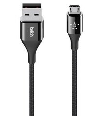 BELKIN MIXIT DURATEK USB-A TO MICRO-USB CABLE, BLACK, 1,2M hind ja info | Mobiiltelefonide kaablid | kaup24.ee