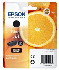 EPSON Singlepack Black 33 Claria Premium hind ja info | Tindiprinteri kassetid | kaup24.ee