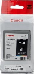 CANON PFI-103MBK Matte Black 130ml hind ja info | Tindiprinteri kassetid | kaup24.ee