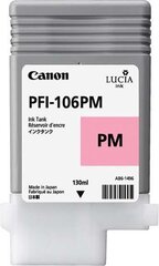 CANON PFI-106PM Photo Magenta 130ml hind ja info | Tindiprinteri kassetid | kaup24.ee