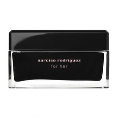 <p><b>Крем для тела For Her Narciso Rodriguez (150 ml) (150 ml)</b> - качественный продукт, который был создан для требовательных клиентов, следящих за своим внешним видом и ищущих лучшие косметические средства для ухода за красотой. Если Вы одна из них, продукты <b>Narciso Rodriguez, на 100 % оригинальные</b>, сделаны для Вас.</p><br><ul><li>Мощность: 150 ml</li><li>Пол: Женщина</li><li>Название аромата: да</li></ul> цена и информация | Кремы, лосьоны для тела | kaup24.ee