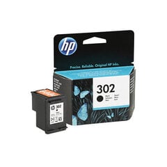 HP 302 Black Ink Cartridge Blister hind ja info | Tindiprinteri kassetid | kaup24.ee