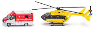Siku служба спасения(вертолет+ скорая помощь), art 1850 цена и информация | Игрушки для мальчиков | kaup24.ee