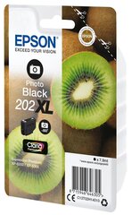 EPSON Singlepack Photo Black 202XL Kiwi hind ja info | Tindiprinteri kassetid | kaup24.ee