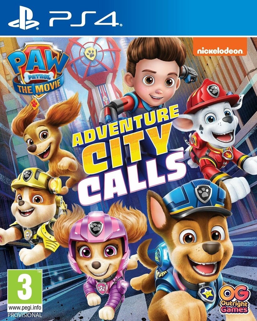 PlayStation4 mäng Paw Patrol Adventure City Calls цена и информация | Arvutimängud, konsoolimängud | kaup24.ee
