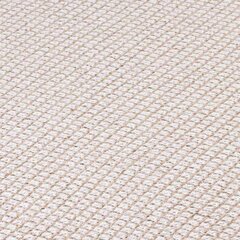 Narma kahepoolne plasticWeave™ plastikvaip Diby, kreem, 70 x 100 cm hind ja info | Vaibad | kaup24.ee