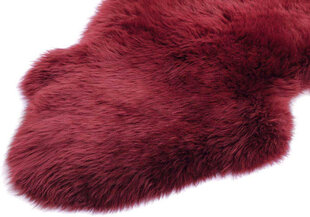 Коврик Narma из натуральной овчины Merino M, бордовый - разные размеры цена и информация | Коврики | kaup24.ee
