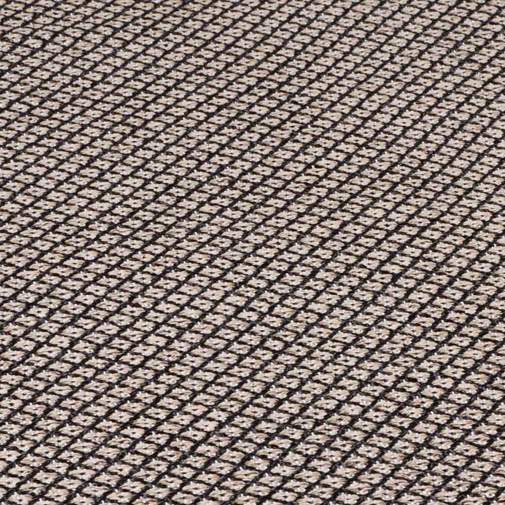 Narma kahepoolne plasticWeave™ plastikvaip Diby, must/kreem, 70 x 300 cm цена и информация | Vaibad | kaup24.ee