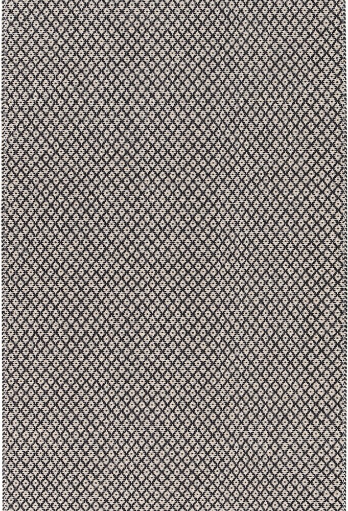 Narma kahepoolne plasticWeave™ plastikvaip Diby, must/kreem, 70 x 100 cm цена и информация | Vaibad | kaup24.ee