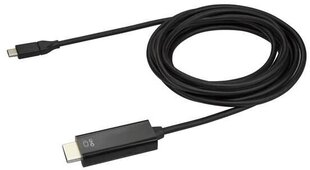 STARTECH 3m USB C to HDMI Cable - Black цена и информация | Кабели и провода | kaup24.ee