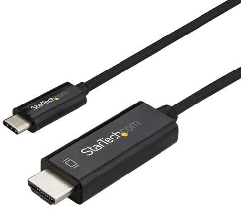 STARTECH 3m USB C to HDMI Cable - Black hind ja info | Kaablid ja juhtmed | kaup24.ee
