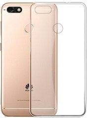 TelForceOne Nakładka Ultra Slim 0.5 mm do Huawei Honor 9 Lite transparentna (GSM034375) цена и информация | Чехлы для телефонов | kaup24.ee