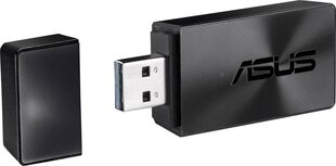 Wi-Fi USB-адаптер Asus AC1300 Dual Band цена и информация | Маршрутизаторы (роутеры) | kaup24.ee