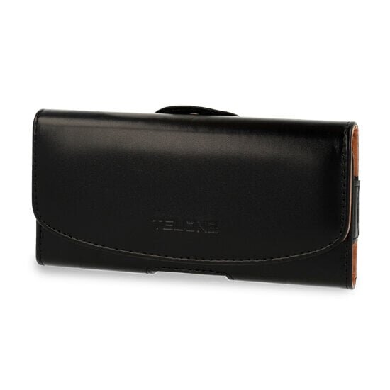 Telone Viva Universal Size (12x5.5cm) Eco Leather Belt Case Black цена и информация | Telefoni kaaned, ümbrised | kaup24.ee