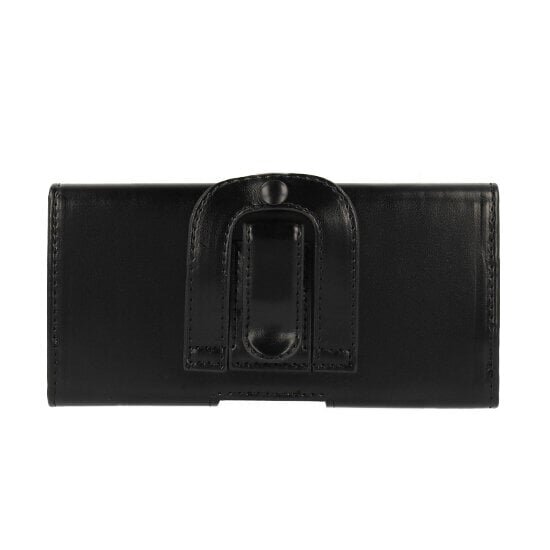 Telone Viva Universal Size (12x5.5cm) Eco Leather Belt Case Black цена и информация | Telefoni kaaned, ümbrised | kaup24.ee